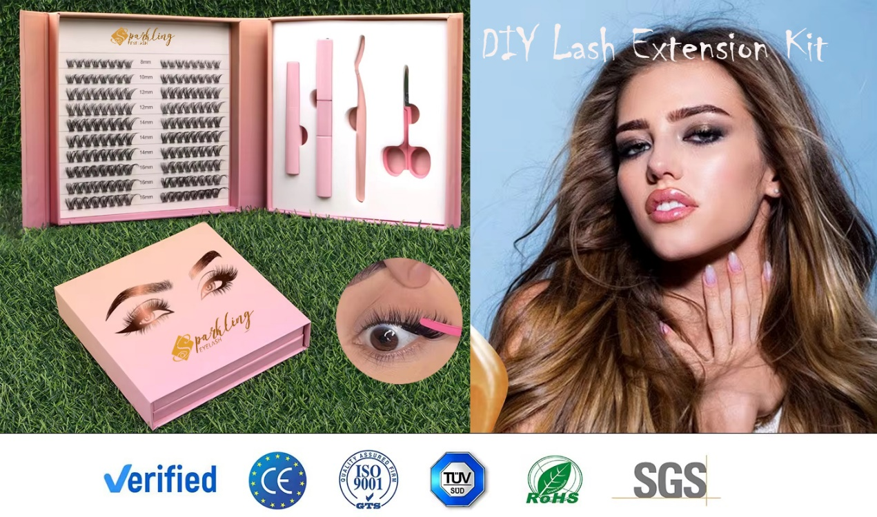 با کیت دسته مژه DIY با قیمت کارخانه، ظاهری عالی داشته باشید