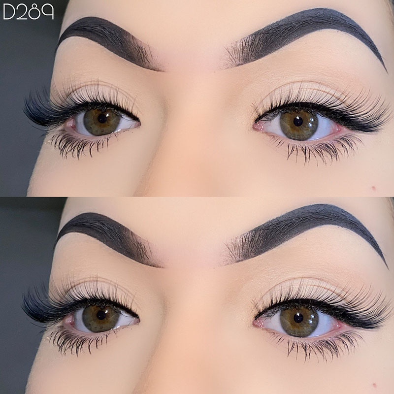 راسو مژه Wispy مژه Fox Eye حجم دهنده مژه